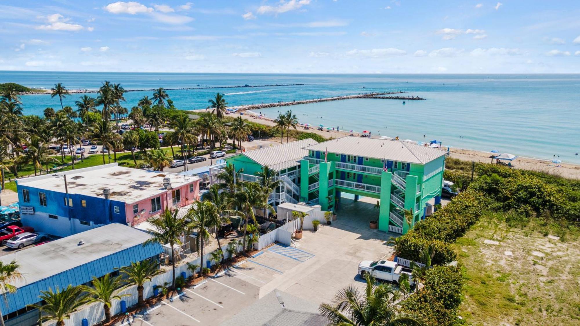 Oceanfront Inn, Private Balcony, 2 Full Beds #16 Fort Pierce Esterno foto